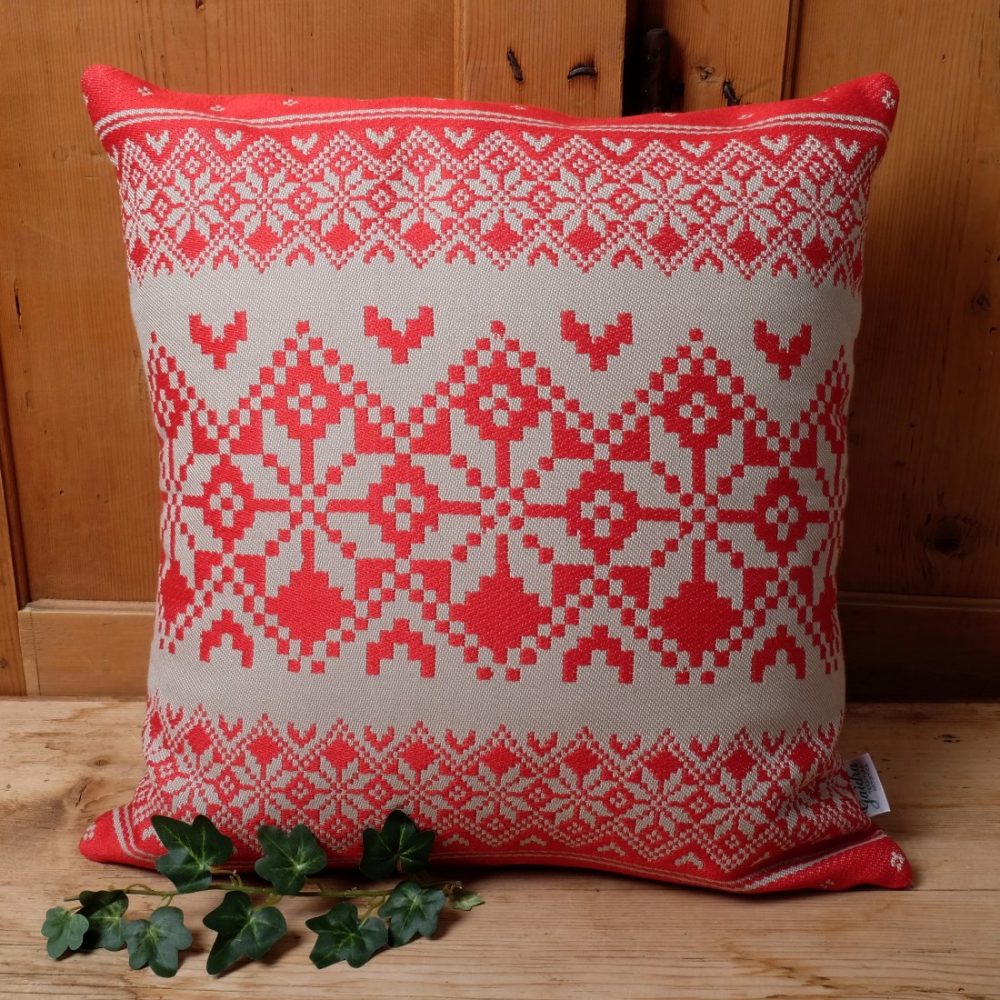 Cuscino Decorativo Stile Country 40x40 Cm Con Imbottitura - Colore Cioccolato - Palazzo24