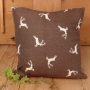 Federa Per Cuscino Rustico 45x45 Cm Con Animali - Morbida E Lavabile, Perfetta Per Divano E Arredo Montagna
