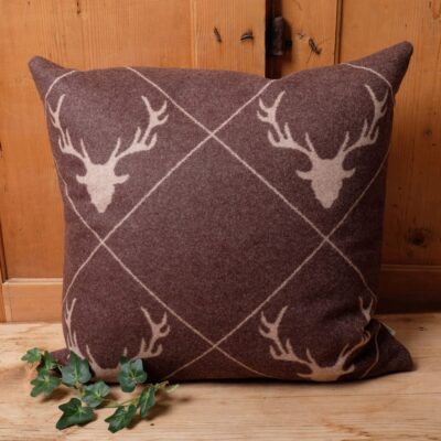 “rombo piccolo” fantasia geometrica, federa cuscino in cotone bianco e nero