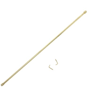 Bacchetta satinata per tenda a vetro in diverse lunghezze