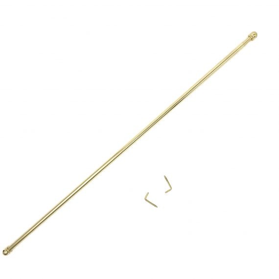 Accessori Caccia Ottone Bacchetta In Ottone Per Carabina - 90cm