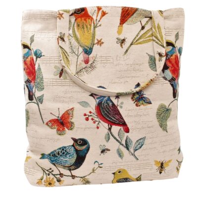 “righe” borsa per la spesa, tessuto goblin, multicolor