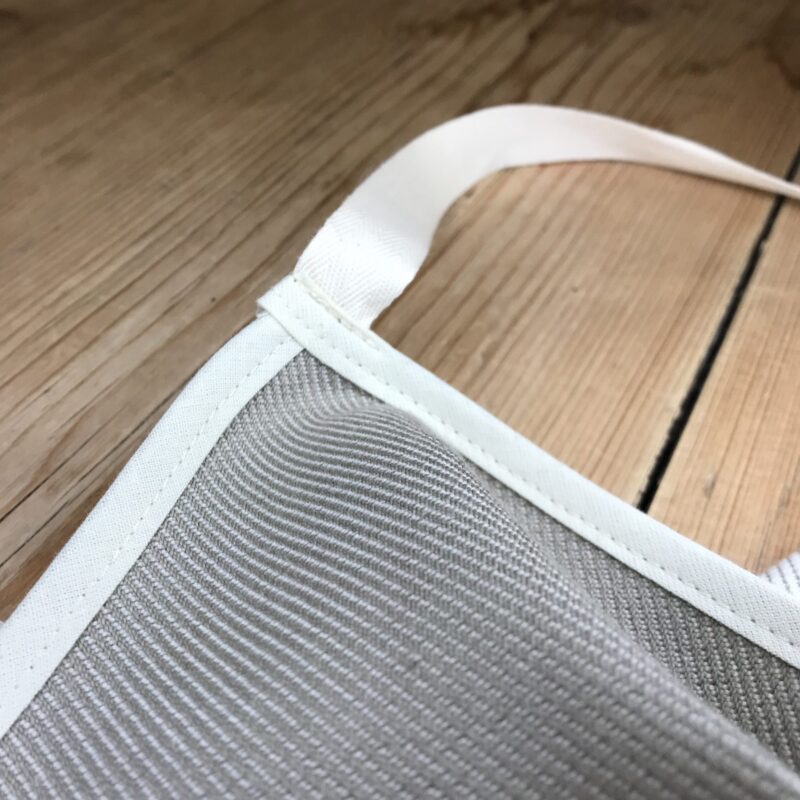 Grembiule con con stella alpina, tessuto jacquard, instile tirolese alpino montagna natalizio, diversi colori