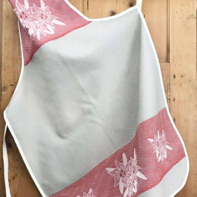 Grembiule con con cervi, tessuto jacquard, in stile tirolese alpino montagna, diversi colori