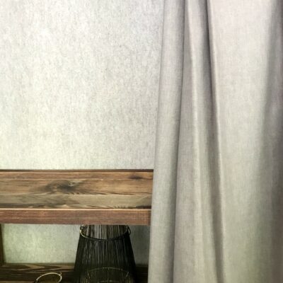 Tenda su misura, oscurante e ignifuga resistente al fuoco, effetto lucido, tinta unita, diversi colori, “cosy”