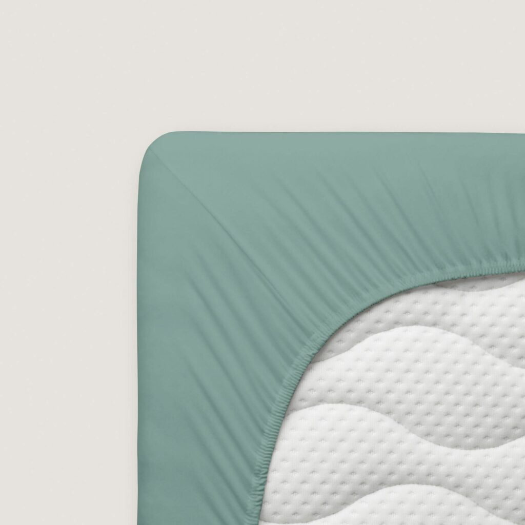 Lenzuolo coprimaterasso Schlafgut Mako Jersey BASIC, no stiro, matrimoniale e singolo, con angoli elasticizzato, tutti colori