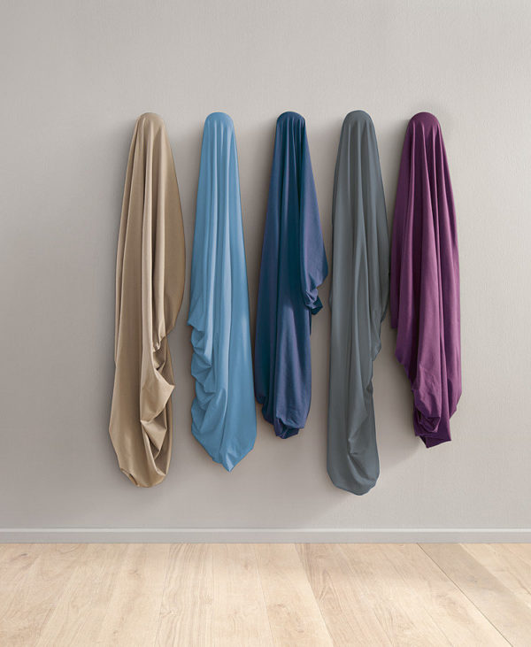 Sottolenzuolo con angoli 90x190 cm raso di cotone GAMME UNIS SATIN | Maisons du Monde