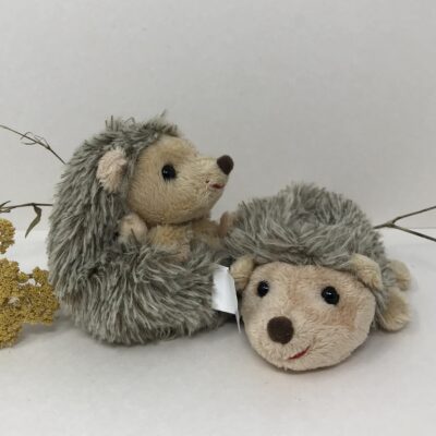 Peluche pupazzo morbido marmotta, giocattolo per bambini e neonati, colore marrone-grigio