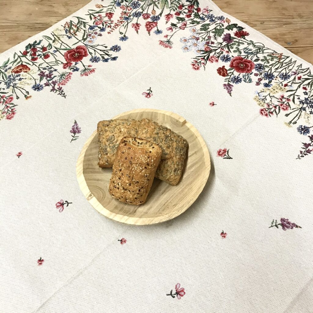 Set 2 Tovagliette Pasquali Fiori Gobelin - Cotone 33x46cm Turchese Per Tavola - Foto 13