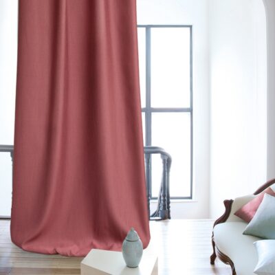 Tende Tendaggi su misura online, cuscini e stoffe per tende, in 100% lana merino, Loden, tinta unita, diversi colori, WALKER