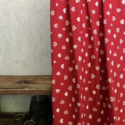 Tenda su misura tirolese country montagna, cervi doubleface, coprente