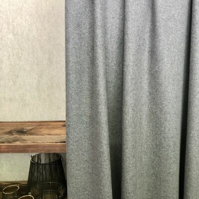 Tenda su misura, oscurante e ignifuga resistente al fuoco, effetto lino, tinta unita, diversi colori, WEMBLEY