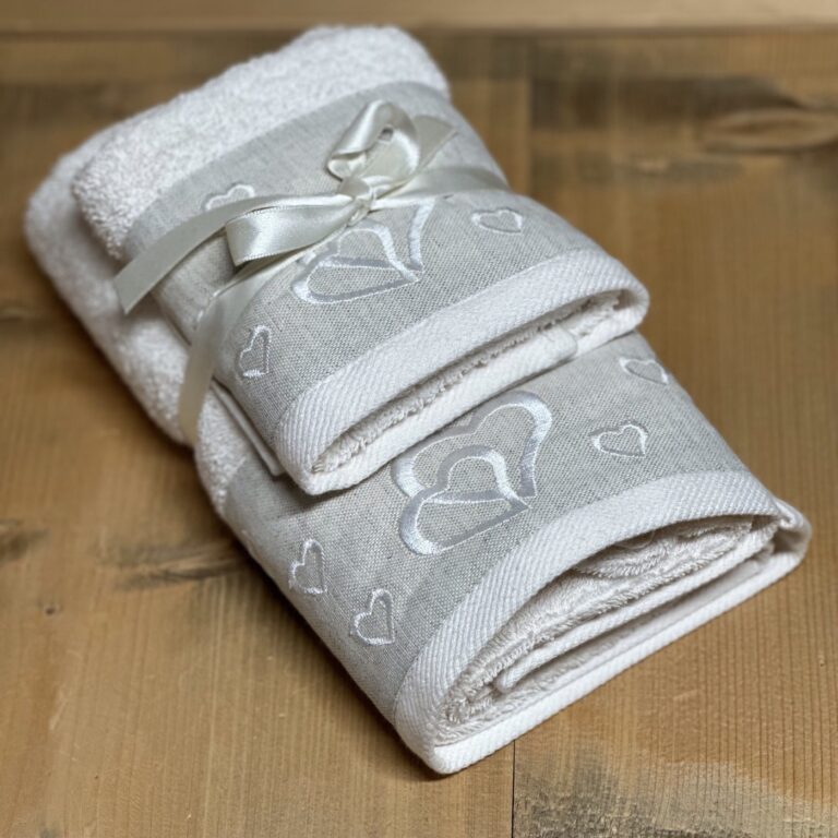 Asciugamani Bagno Fyber Carrara - Coppia Ospite + Viso, Cotone 100%, Colore Bordeaux - Foto 2