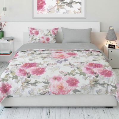 Cuscino federa agrifoglio natalizio, 44×44 cm, Natale, multicolor con lurex