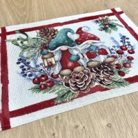 Runner GNOMI NATAILZI 45×140, tessuto gobelin