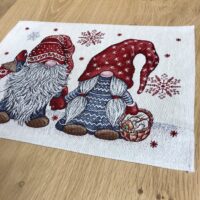 Tovaglietta americana BIMBI E ALBERO NATAILZIO 35×45, tessuto gobelin