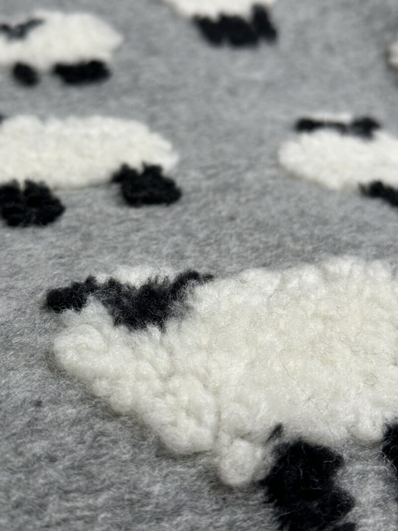 Coperta Serape Saltillo Messicana Vintage Anni 40 50 Centro - Foto 8