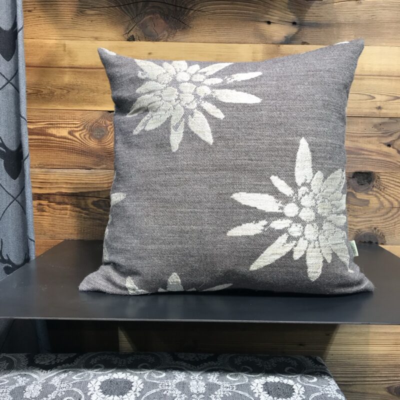 Cuscino Decorativo Edelweiss, Stelle Alpine – Arredo Casa, Stile Alpino