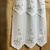 Parure copripiumino satinato ricamo alberi – TREE beige