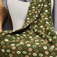 Tenda per Cucina Ricamata a Vetro con Cuori Rossi, Design Tirolese, Z-3717