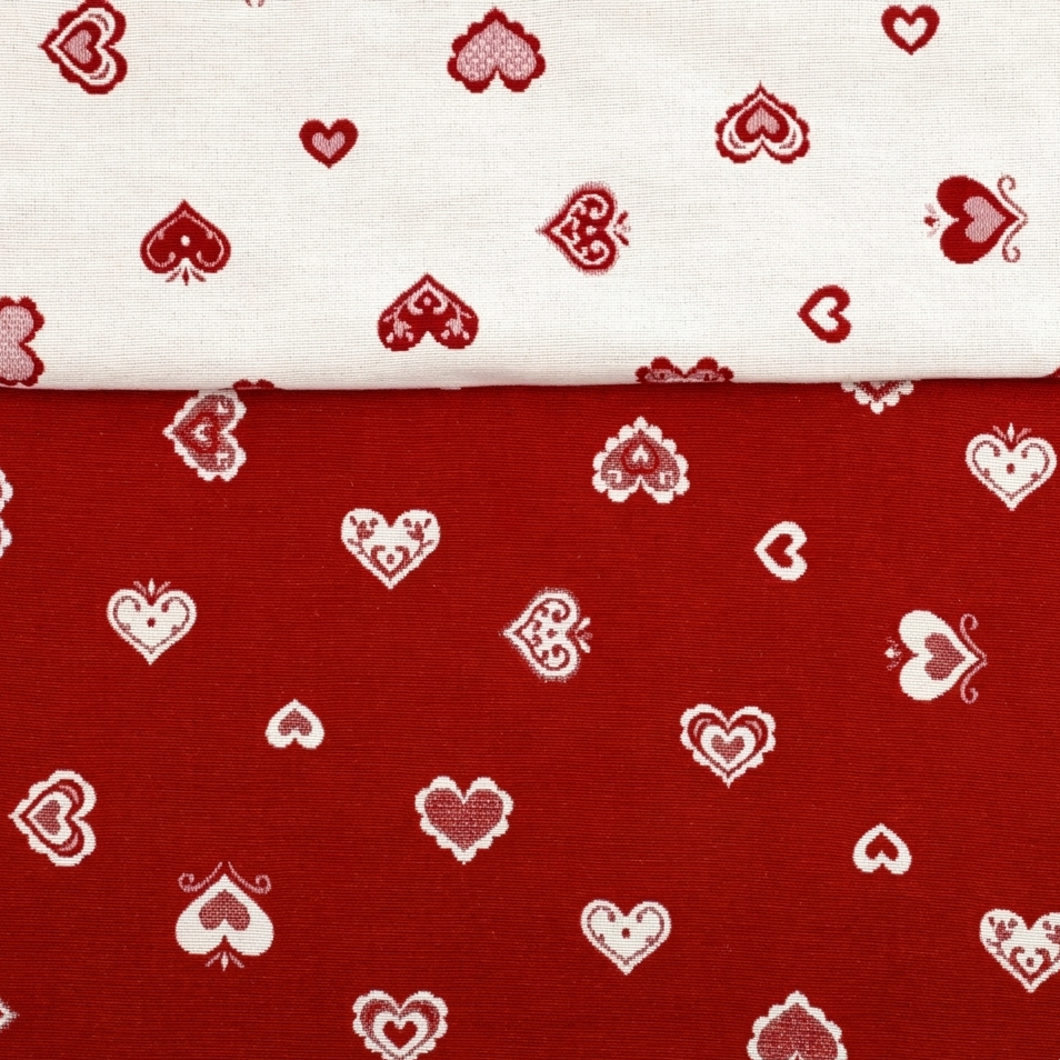 Geo Cuoricini bordeaux