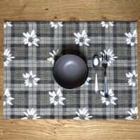 Cuscino Scozzese Stelle Alpine, Stile Alpino, Arredo Casa